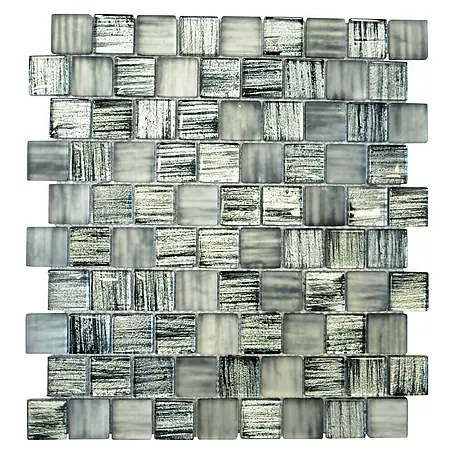 Mosaikfliese Quadrat Crystal Struktur XCM CF81