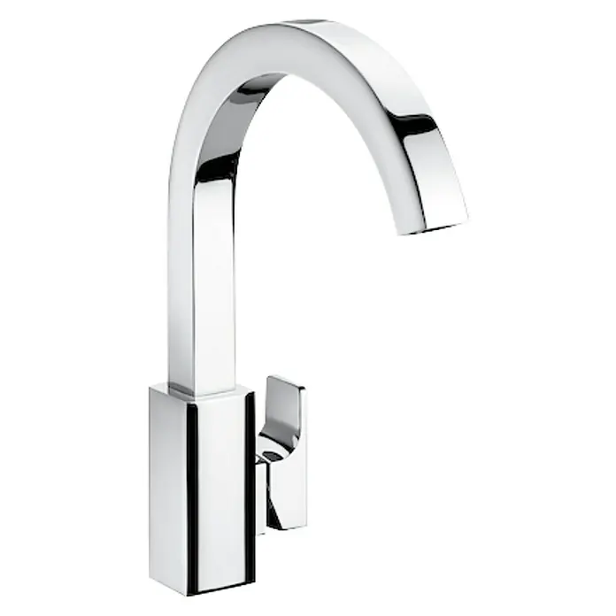 Roca Grifo de cocina L90 C - Cromo, Brillante, Caño alto