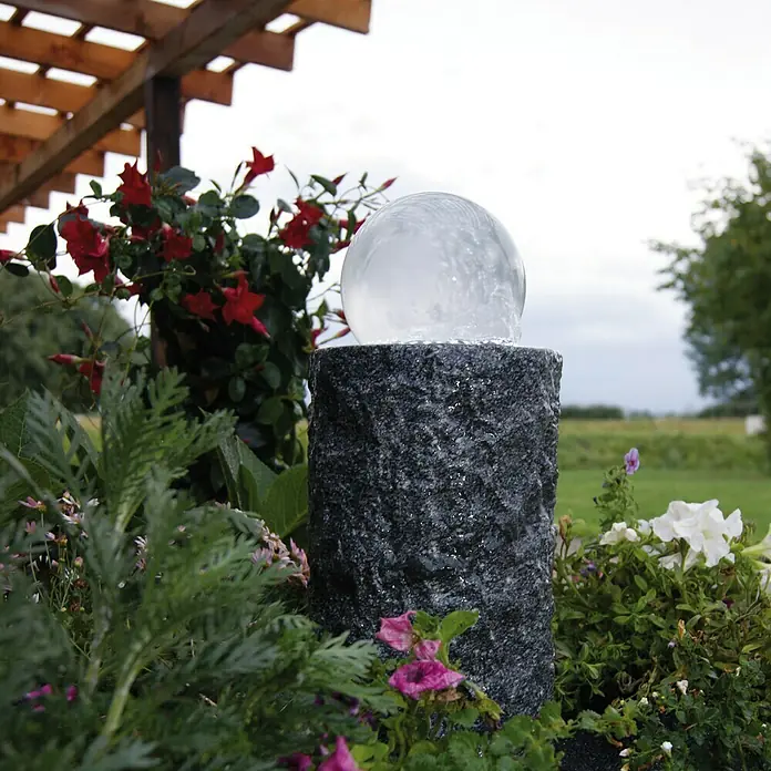 Ubbink AcquaArte Einbaubrunnen Las Palmas - Mit LED, Ø x H: 20 x 50 cm - Stimmungsaufnahme
