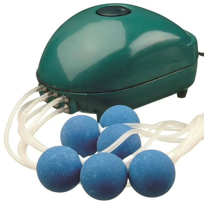 Ubbink Teichbelüfter Air 1000 indoor - 20 W, Teichgröße: 1 m³ - 5 m³ - Linke Seitenansicht