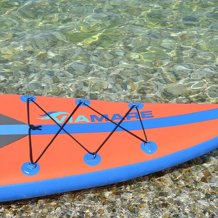 Viamare SUP-Board Race 380 - L x B x H: 380 x 76 x 15 cm, Nutzlast: 150 kg, Aufblasbar