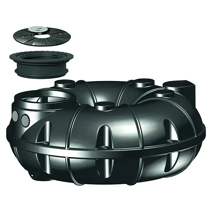 Aqua-King Abwasser-Sammelgrube - 1.500 l - Vorderansicht