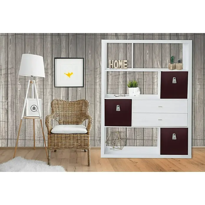 Phönix Fortuna Regal - L x B x H: 35 x 114,3 x 150 cm, Weiß - Stimmungsaufnahme