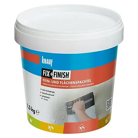 Knauf Fix+Finish Flächen-Feinspachtel