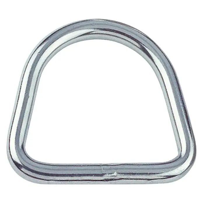 Marinetech D-obruč A4 - Ø x D: 5 x 30 mm, Plemeniti čelik, A4 - Pogled sprijeda