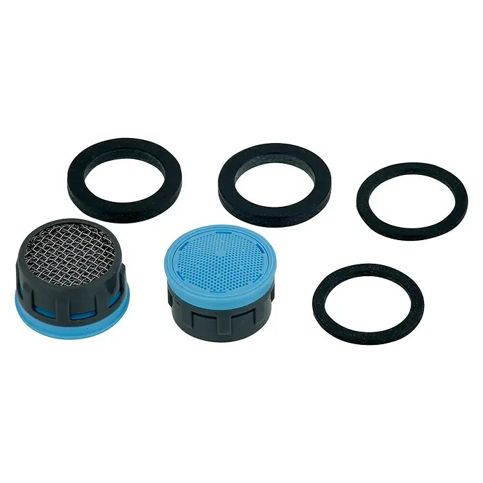Neoperl Strahlreglereinsatz - M22/M24, 6 -tlg., 15 l/min - Vorderansicht