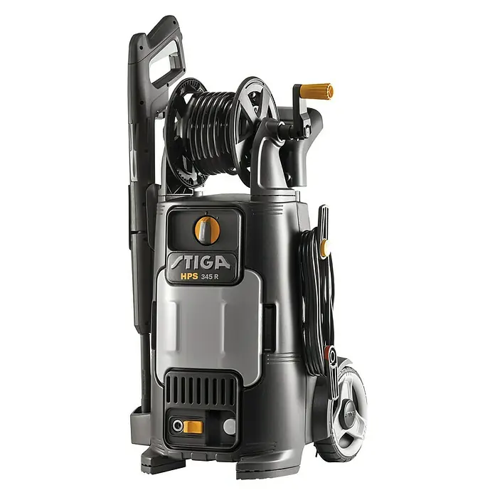 Stiga Hochdruckreiniger HPS 345 R - 2.100 W, 145 bar, Fördermenge: Max. 360 l/h - Vorderansicht