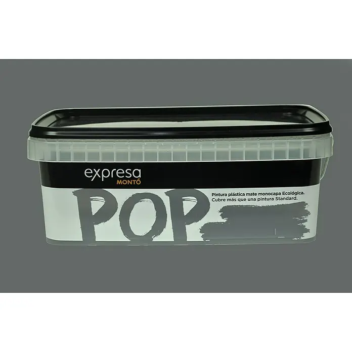 Montó Pop Pintura para paredes - Gris tormenta, 2,5 l, Mate