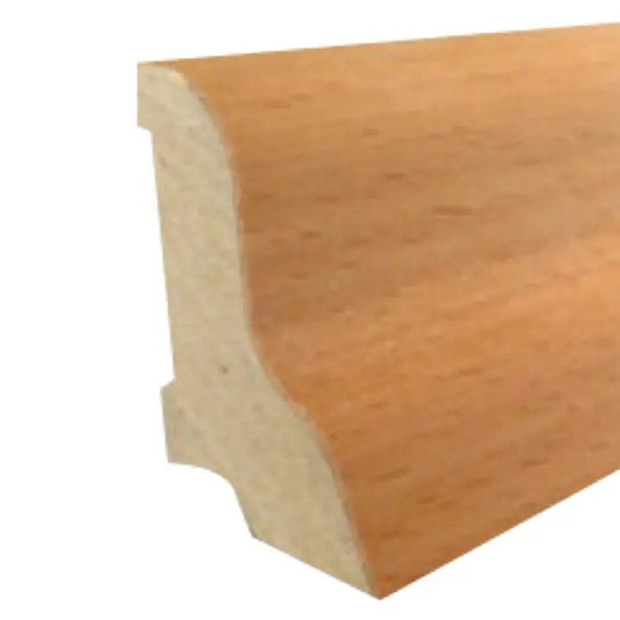 Amco Sockelleiste - Buche, L x B x H: 2,5 m x 22 mm x 40 mm, Furniert