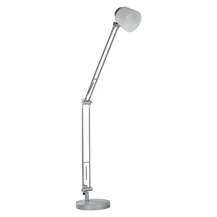 Lámpara de sobremesa LED Neptuno - 7 W, L x An x Al: 71 x 46,5 x 71 cm, Plateado, Blanco frío