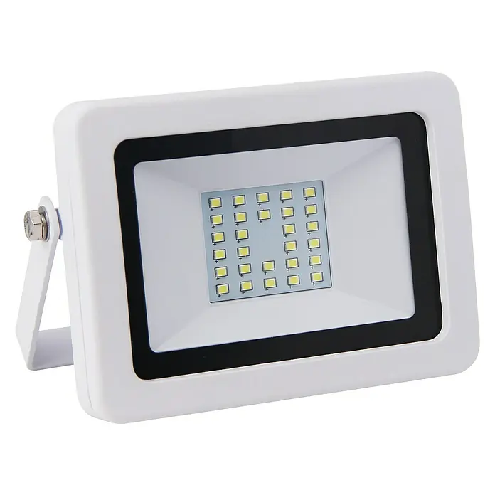 LED-Strahler - 20 W, Tageslichtweiß, IP65, Weiß