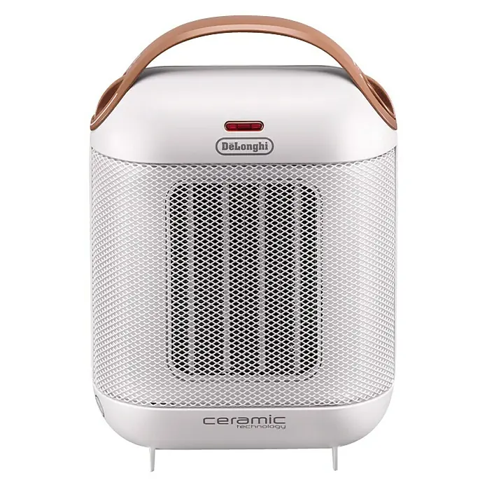 De'Longhi Calefactor cerámico Capsule - 1.800 W, Blanco, L x An x Al: 13,7 x 19,2 x 27 cm