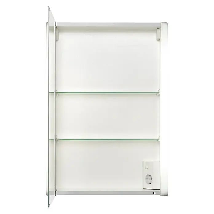 Riva Spiegelschrank Torno - B x H: 50 x 70,5 cm, Mit Beleuchtung, MDF, Aluminium - Detailaufnahme