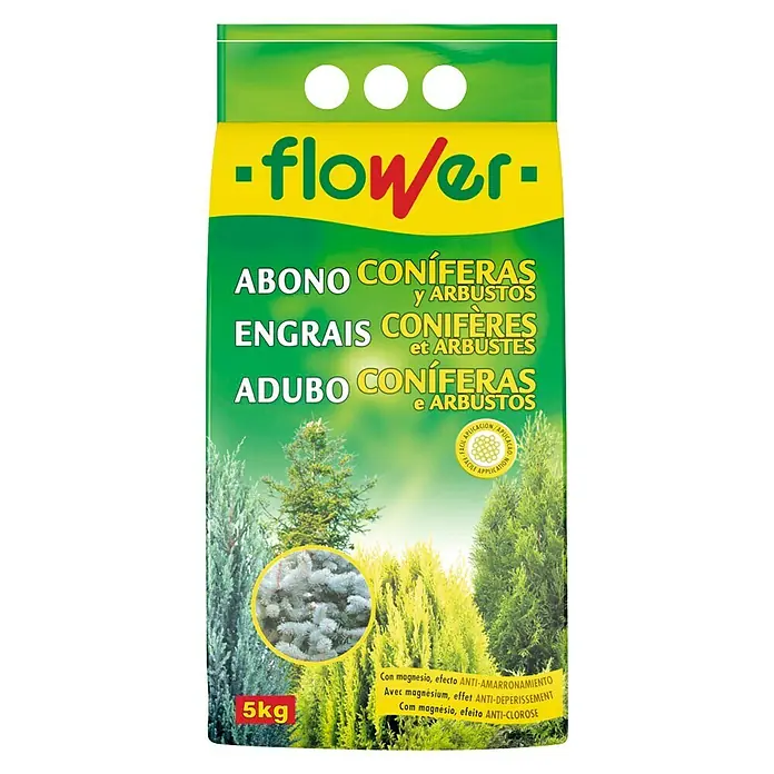 Flower Abono coníferas y arbustos - 4 kg