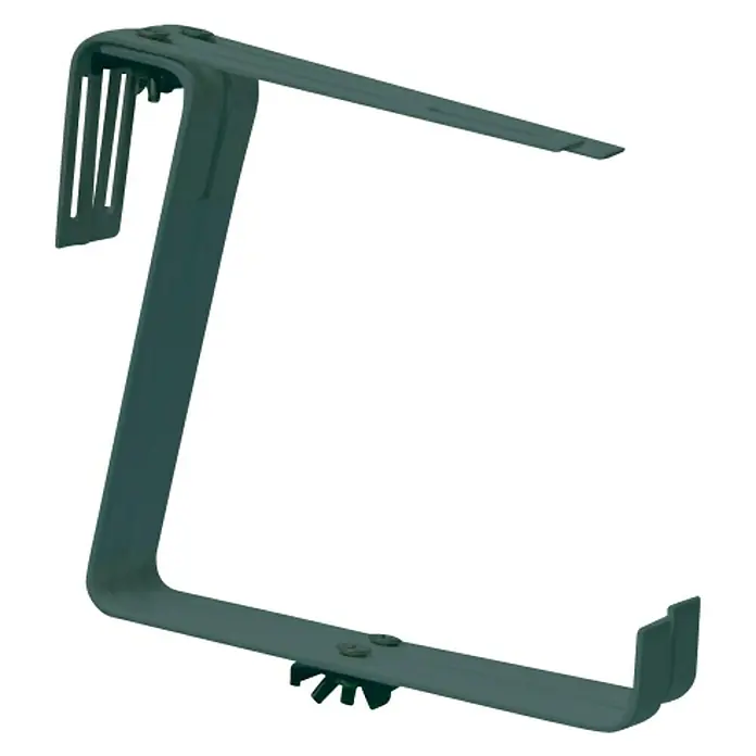 Windhager Blumenkastenhalter - Anthrazit, 1-fach verstellbar, 2 Stk.