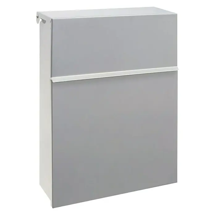 Arregui Figure Buzón de correo E-6702 - Acero, L x An x Al: 26,8 x 10 x 36 cm, Plateado