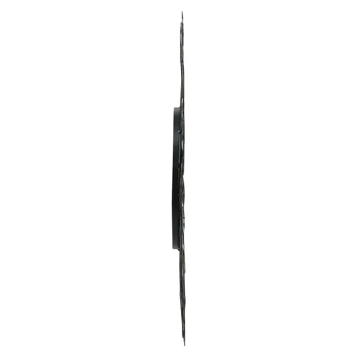 Espejo redondo Espiral - Diámetro: 80 cm, Negro