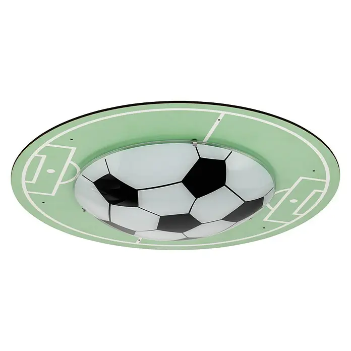 Eglo Okrugla svjetiljka za dječju sobu Tabara - 60 W, Ø x V: 400 mm x 8 cm, Više boja - Pogled sprijeda