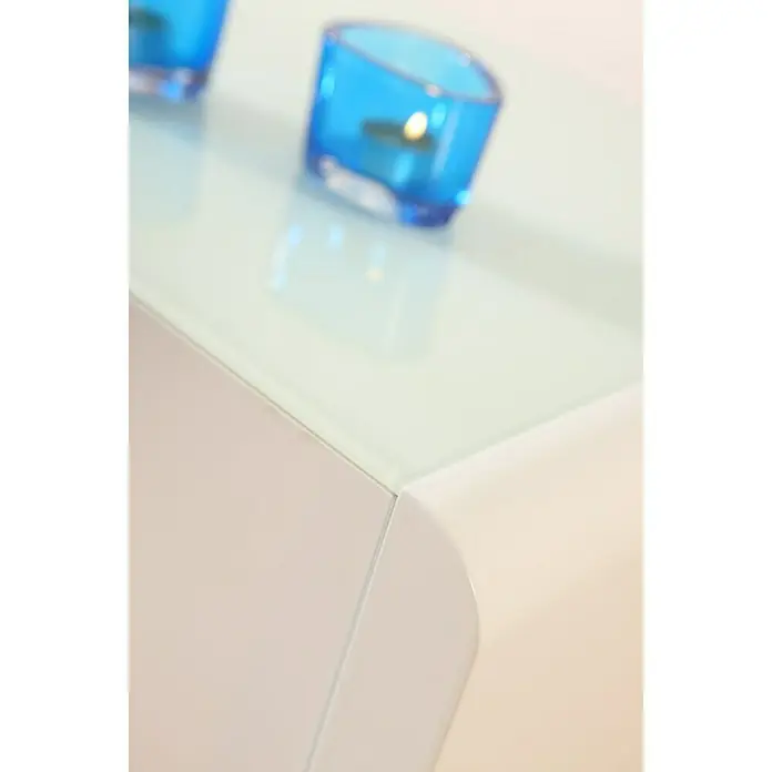 Phönix Atlanta Highboard - L x B x H: 45 x 114,3 x 114,9 cm, Weiß - Detailaufnahme