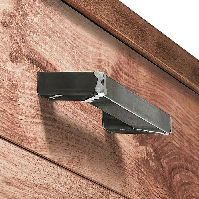 Häfele Tirador para muebles 100.45.309 - L x An x Al: 35 x 6 x 2 cm, Acero