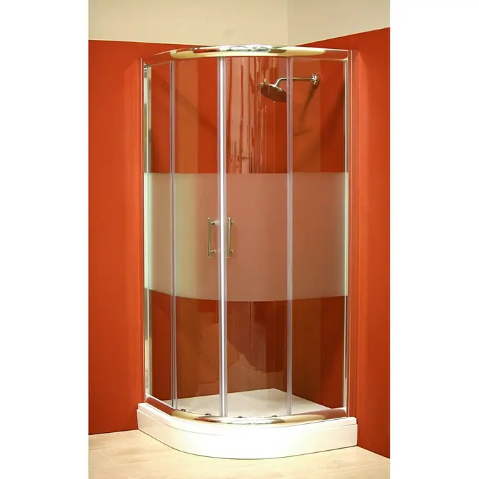 GEO Made for You Runddusche - L x B x H: 80 x 80 x 195 cm, Verchromt