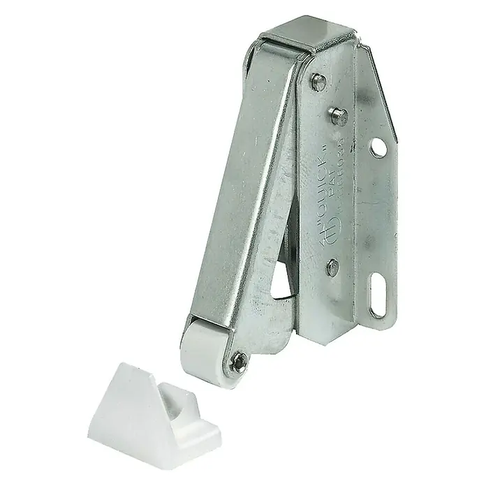 Stabilit Federschnapper - Länge: 53 mm, Metall, Verzinkt - Vorderansicht