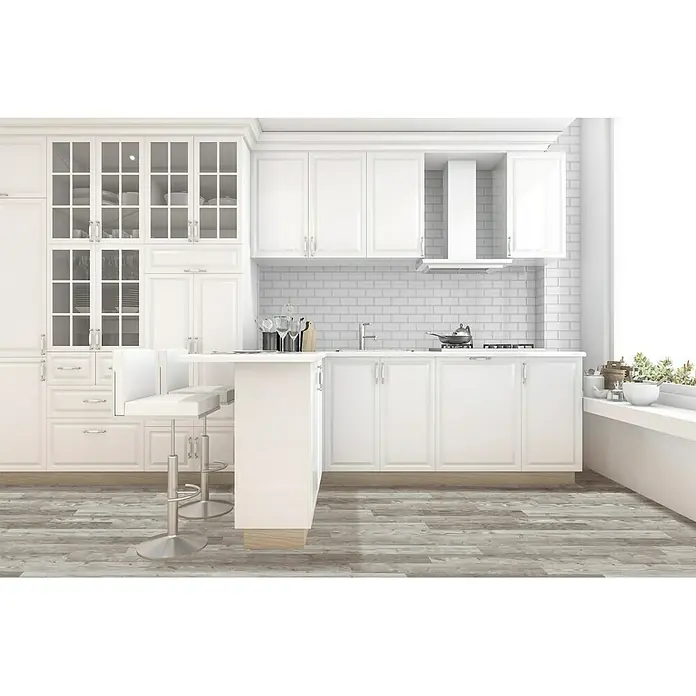b!design Suelo de vinilo Clic Swiss Vintage - 1.220 x 190 x 4 mm, Efecto madera campestre