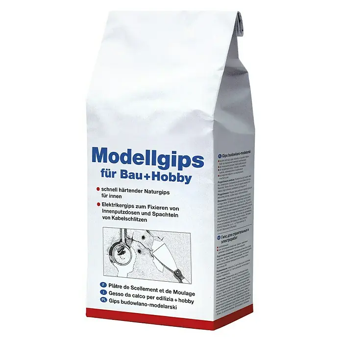 Modellgips - 5 kg, Schnellhärtend - Vorderansicht