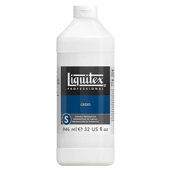 Liquitex Professional Temeljni premaz za slikarstvo - Bijele boje, 946 ml - Pogled sprijeda