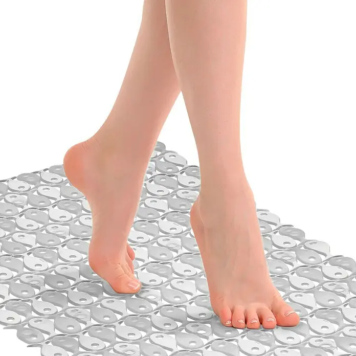 Tatay Alfombra antideslizante - 54 x 54 cm, Blanco