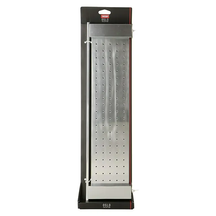 Tatay Oslo Estante para baño - Ancho: 51 cm, Aluminio, Cromo