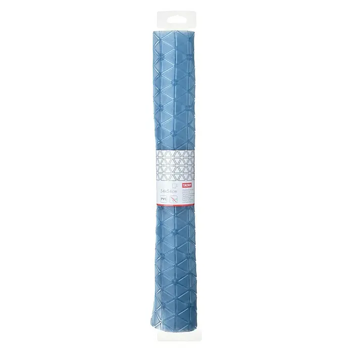 Tatay Alfombra antideslizante para ducha Diamond - 54 x 54 cm, PVC, Azul