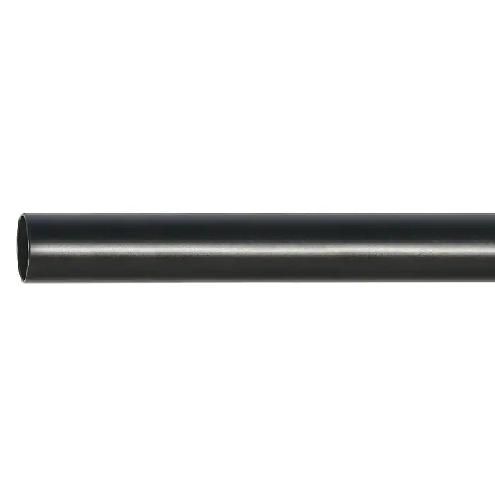 Sombra Gardinenstange - Schwarz, Länge: 200 cm, Durchmesser: 20 mm - Vorderansicht