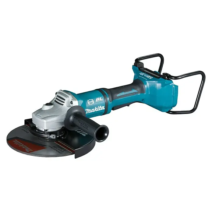 Makita Akku-Winkelschleifer DGA900ZKX2 - 18 V, Ohne Akku, Durchmesser Scheibe: 230 mm - Vorderansicht