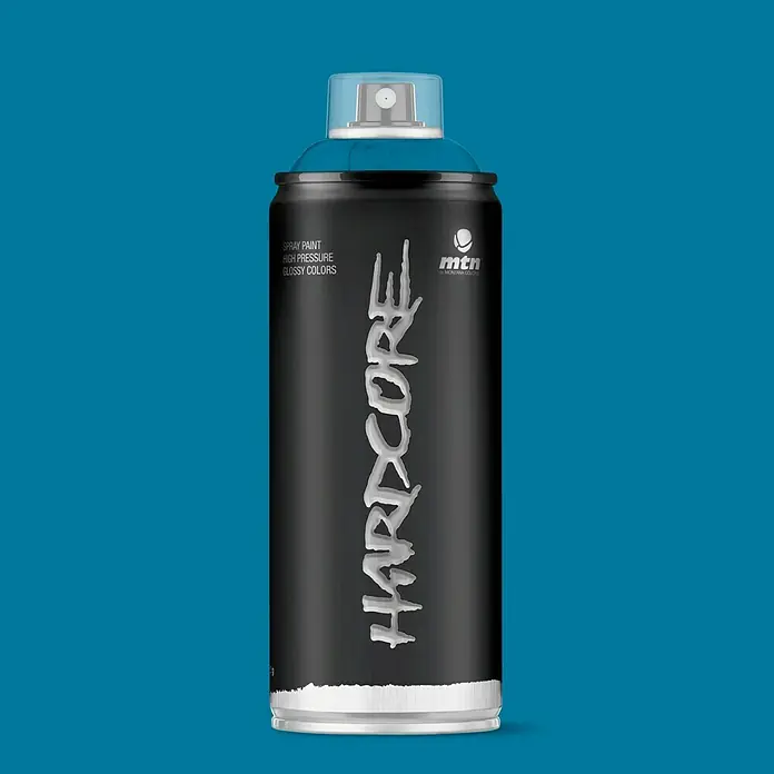 mtn Spray Hardcore - Azul eléctrico, 400 ml, Brillante