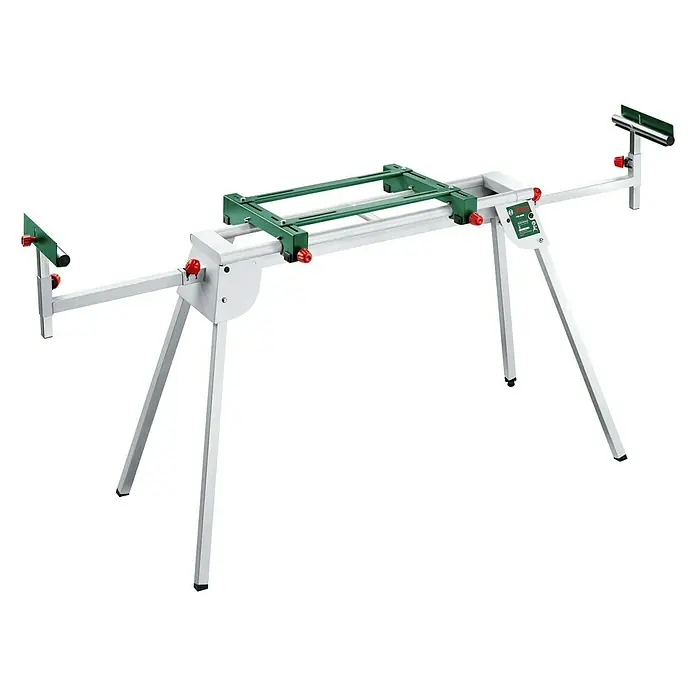 Bosch Sägetisch PTA 2400 - Passend für: Bosch Kapp- und Gehrungssägen PCM-Serie, Traglast: 100 kg - Linke Seitenansicht