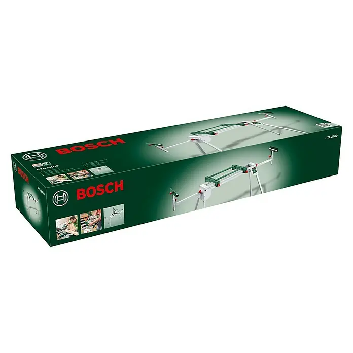Bosch Sägetisch PTA 2400 - Passend für: Bosch Kapp- und Gehrungssägen PCM-Serie, Traglast: 100 kg