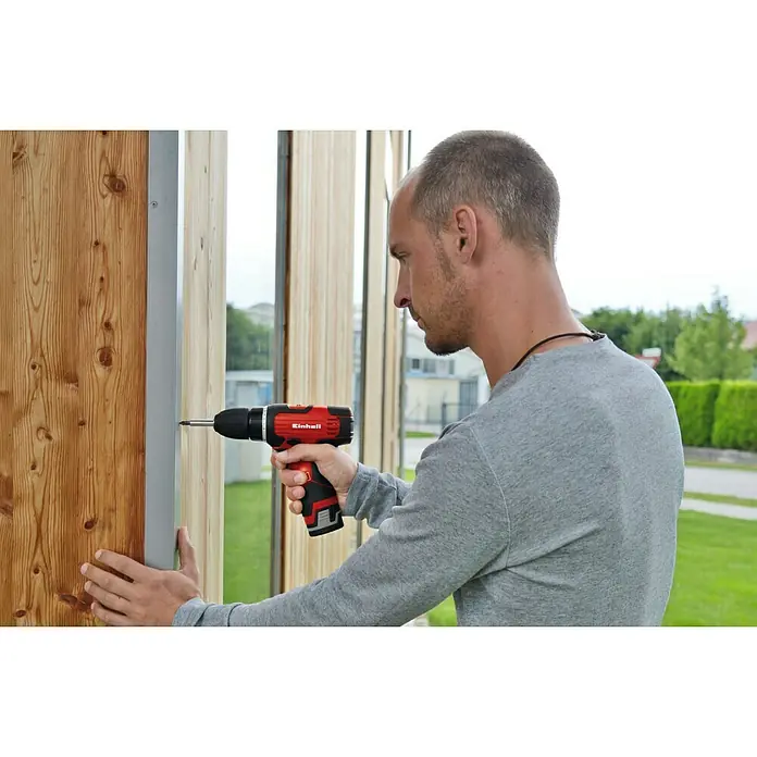 Einhell Akku-Bohrschrauber TH-CD 12-2 Li - 12 V, Li-Ionen, 1,3 Ah, 1 Akku, Leerlaufdrehzahl: 0 U/min - 1.300 U/min