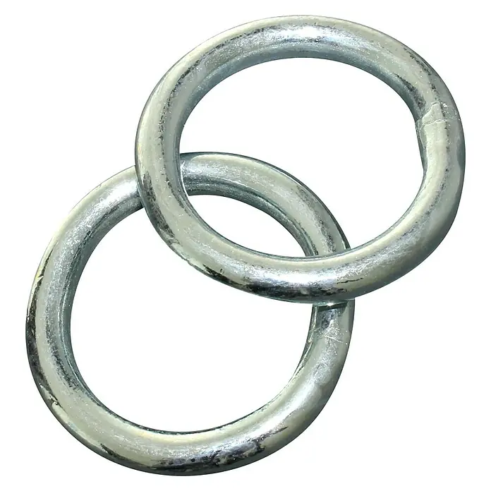 Stabilit Schaukelring - Belastbarkeit: 220 kg, Durchmesser: 7 mm, 2 Stk. - Ansicht von oben