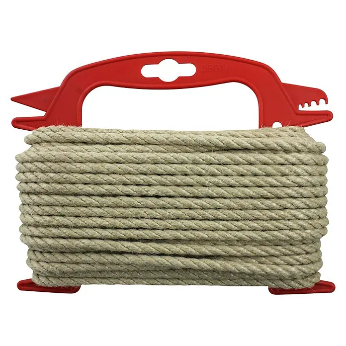 Stabilit PP-Seil - Ø x L: 6 mm x 20 m, 3-schäftig gedreht - Vorderansicht