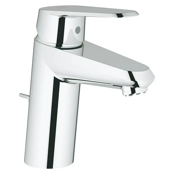 Grohe Eurodisc Cosmopolitan Waschtischarmatur S-Size - Niederdruck, Chrom - Vorderansicht