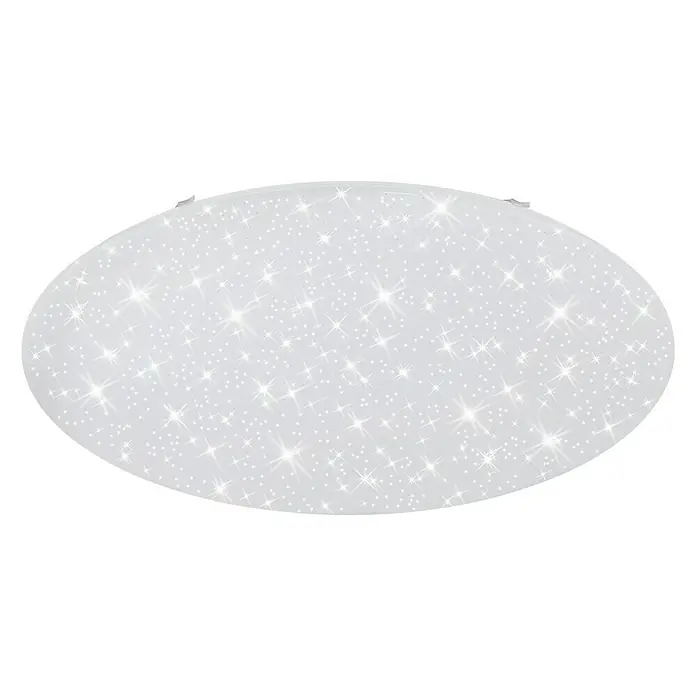 Prisma Leuchten LED-Deckenleuchte Sternendekor - 80 W, Weiß, Warmweiß