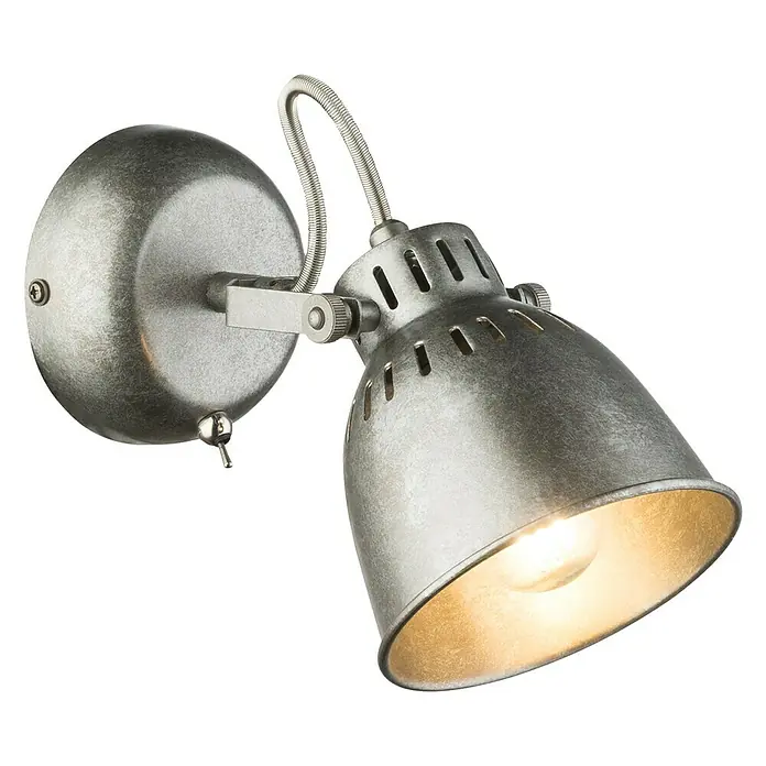 Tween Light Deckenstrahler Industry - 40 W, Silber, E14, 1 Stk.