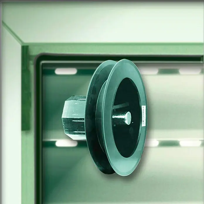 Schellenberg Disco de persiana Mini - Diámetro: 100 mm, Diámetro eje octogonal: 40 mm