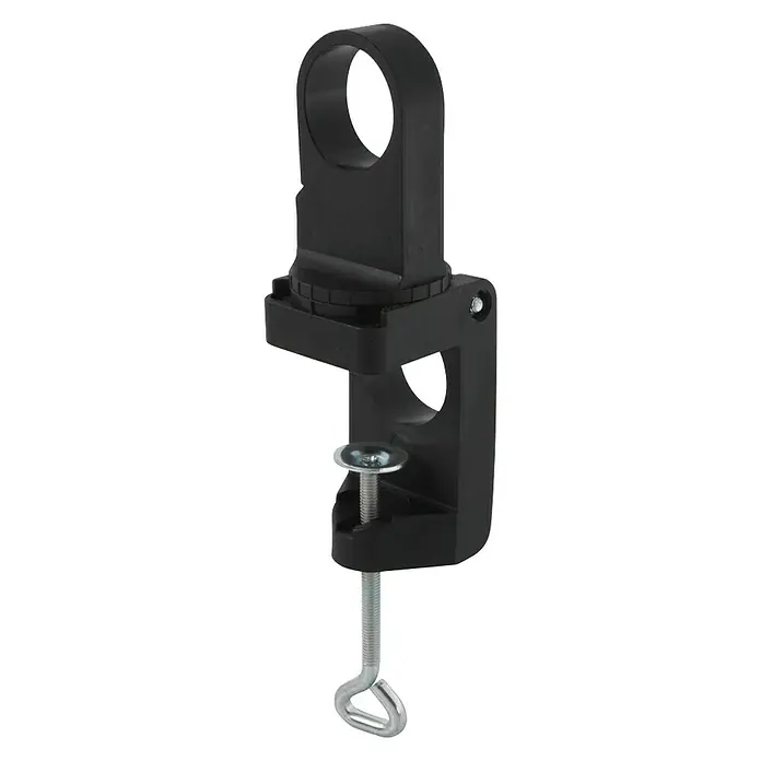 Wolfcraft Soporte para mesa y taladro de pie - Específico para: Taladradoras con alojamiento Euronorm de 43 mm - Vista angular
