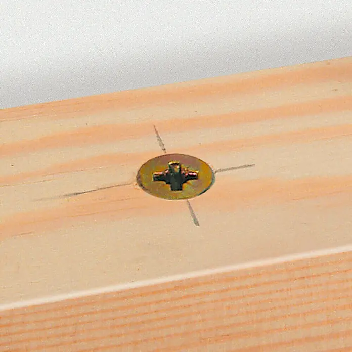 Wolfcraft Bit - Passend für: Senkkopfschrauben ø 3,5 - 4 mm - Anwendungsbeispiel