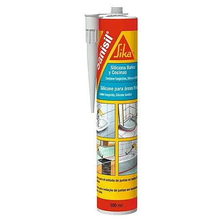 Sika  Silicona para sanitarios Sanisil