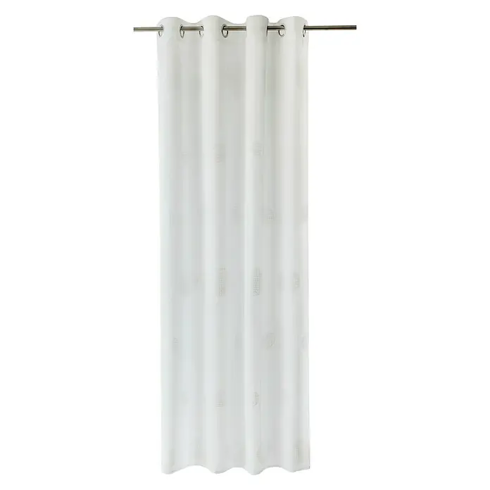 Ösenschal Laura - 135 x 245 cm, 100 % Polyester, Offwhite