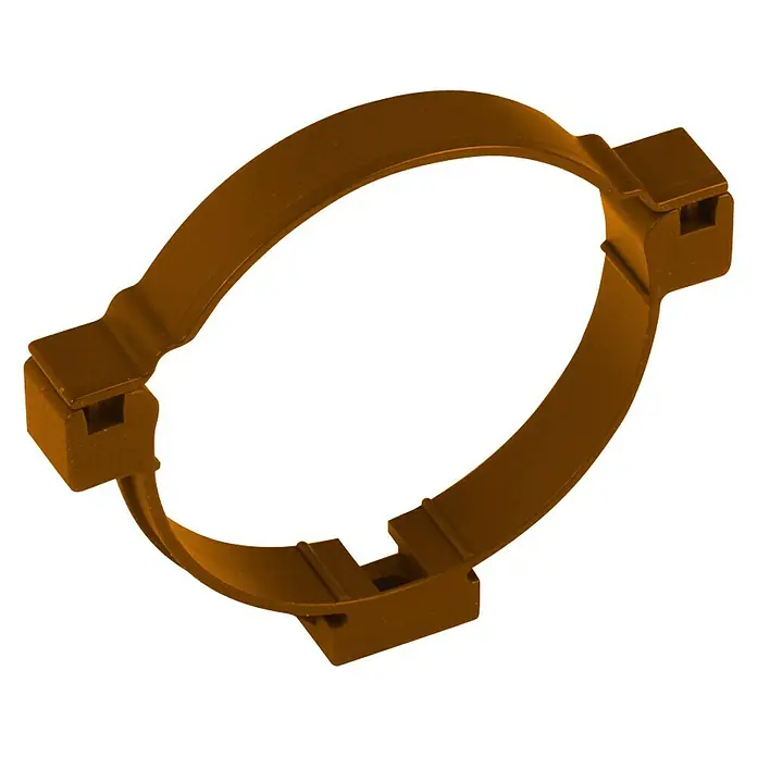 Dakota Abrazadera para bajante G-125 - Ø 80 mm, PVC, Cobre, 4 ud.