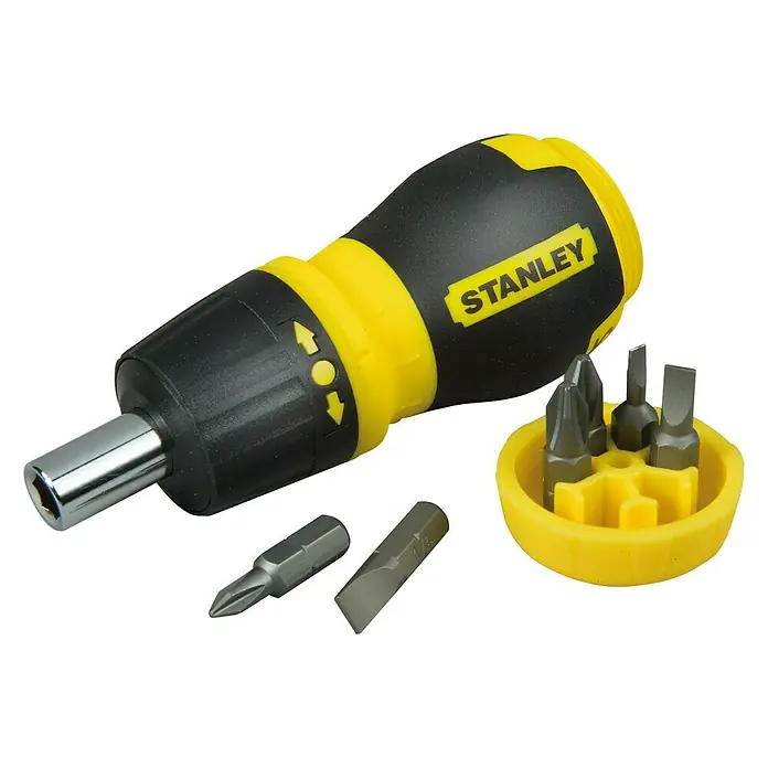 Stanley Vergaser Schraubendreher Stubby - 7 -tlg.